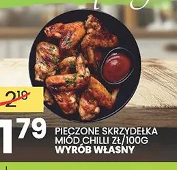 Pieczone skrzydełka miód chili Wyrób Własny promocja w Wafelek