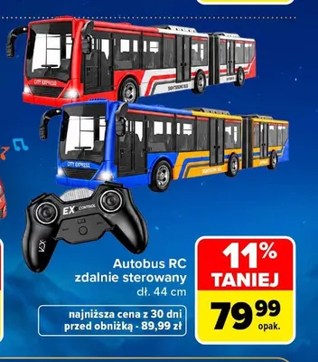 Autobus RC zdalnie sterowany promocja w Carrefour