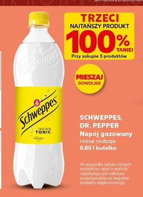 Napój gazowany Schweppes promocja w Kaufland
