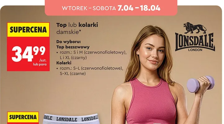 Top damski promocja w Biedronka
