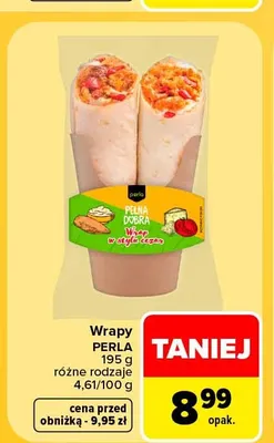Wrapy Perla promocja w Carrefour Market