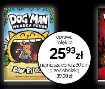 Książka Dog Man Władca Pcheł oprawa miękka promocja w Empik