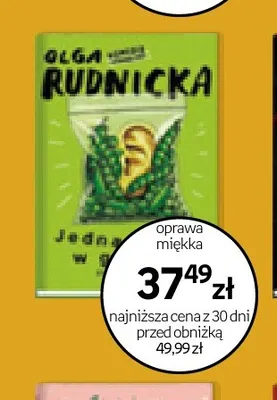 Książka Olga Rudnicka promocja w Empik