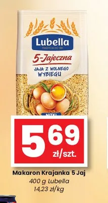 Makaron Krajanka 5 Jaj Lubella promocja w emma MARKET