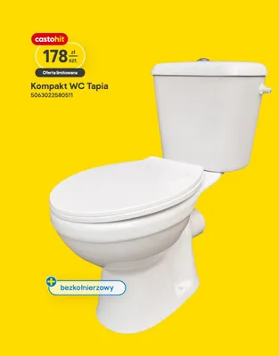Kompakt WC Castorama promocja w Castorama