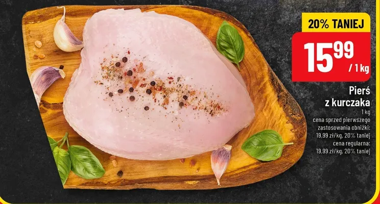 Pierś z kurczaka promocja w POLOmarket