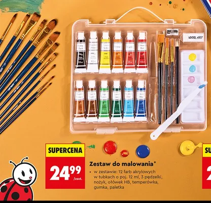 Zestaw do malowania Loozz Art promocja w Biedronka