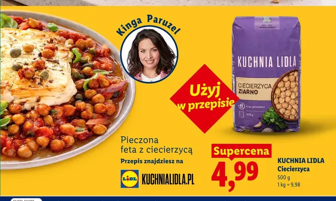 Ciecierzyca ziarno Kuchnia Lidla promocja w Lidl