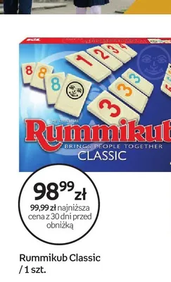 Gra planszowa Rummikub Classic promocja w Empik