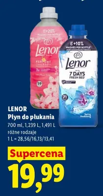 Płyn do płukania różne rodzaje promocja w Lidl