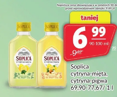 Likier Soplica cytryna-pigwa promocja w Prim Market