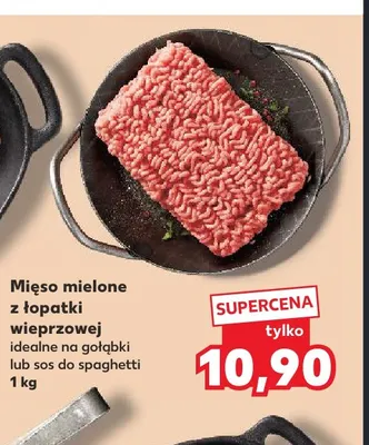 Mięso mielone wieprzowe Łuków promocja w Kaufland