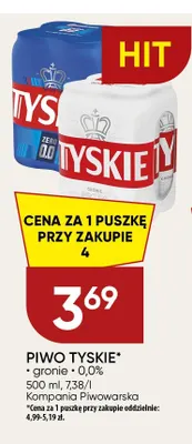 Piwo bezalkoholowe Tyskie promocja w Chata Polska