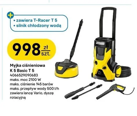 Myjka ciśnieniowa Kärcher K 5 Basic T 5 promocja w Castorama