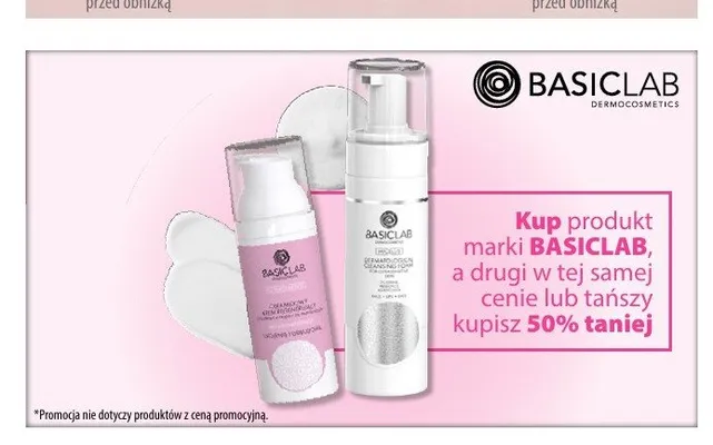 Produkty BASICLAB promocja w Hebe