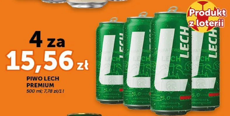 Piwo Lech Premium promocja w ABC