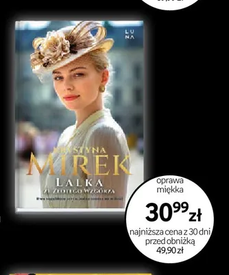 Książka Lalka ze Złotego Wzgórza Krystyna Mirek promocja w Empik