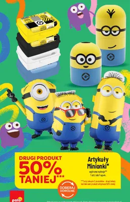 Artykuły Minionki promocja w POLOmarket