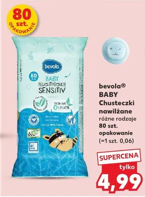 Chusteczki nawilżane Baby różne rodzaje promocja w Kaufland