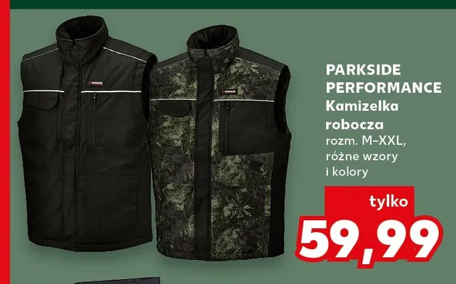 Kamizelka robocza Parkside Performance promocja w Kaufland