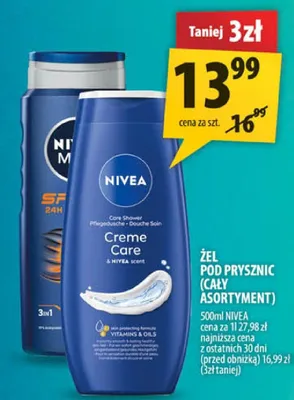 Żel pod prysznic Sport (cały asortymant) promocja w Arhelan