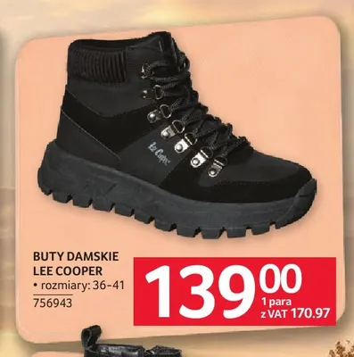 Buty damskie Lee Cooper promocja w Selgros