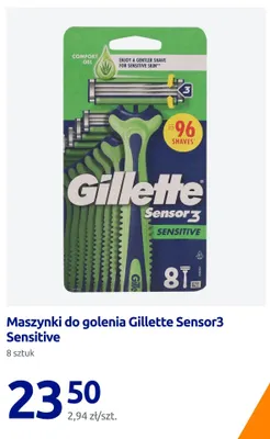 Maszynki do golenia Gillette venus 3 sensitive promocja w Action