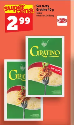 Ser tarty Gratino promocja w TOPAZ