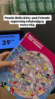 Puzzle Hello Kitty and Friends promocja w Biedronka