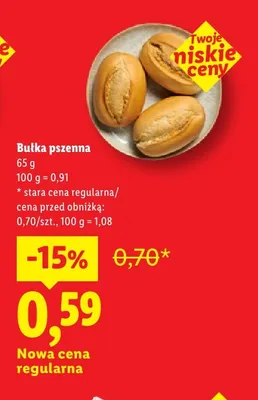 Bułka pszenna promocja w Lidl
