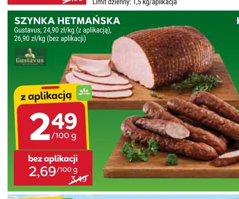 Szynka Hetmańska Gustavus promocja w Stokrotka