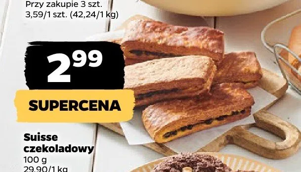 Suisse czekoladowy promocja w Netto
