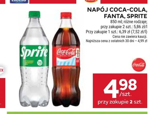 Napój Fanta promocja w Stokrotka