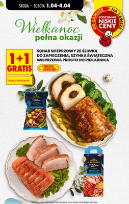 Schab wieprzowy ze śliwką do zapieczenia promocja w Biedronka