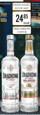Wódka Żołądkowa de Luxe Ziemniak promocja w Dino