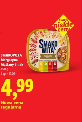 Margaryna Maślany Smak Smakowita promocja w Lidl