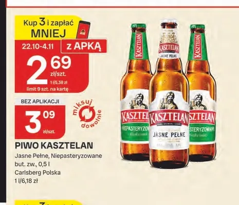 Piwo Kasztelan promocja w Chorten