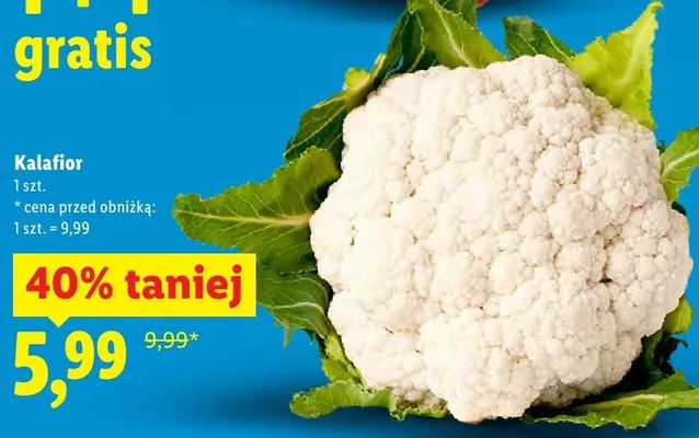 Kalafior promocja w Lidl