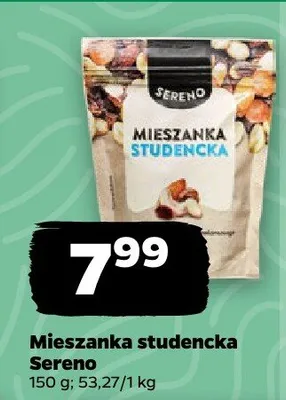 Mieszanka studencka promocja w Netto