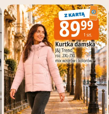 Kurtka damska J & J Trend promocja w Leclerc