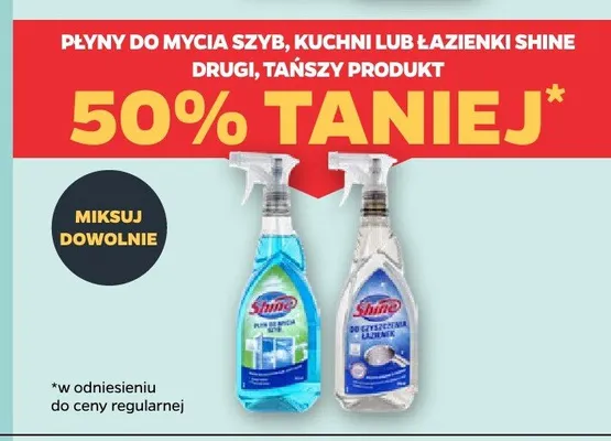 Płyn do mycia kuchni Shine promocja w Netto