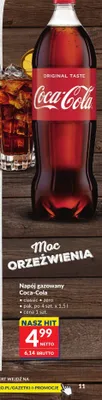 Napój gazowany Coca-Cola classic/zero promocja w Makro