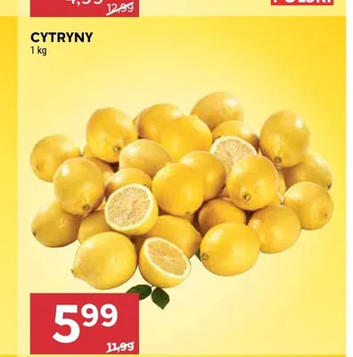 Cytryny promocja w Stokrotka