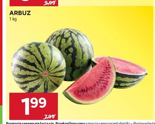 Arbuz promocja w Stokrotka