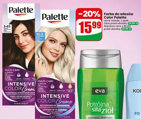 Farba do włosów Palette Intensive Color Creme 3-65 Ciemna Czekolada promocja w Dino