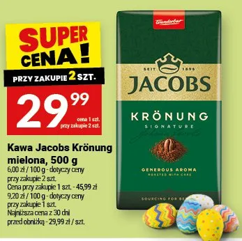 Kawa mielona Krönung promocja w Twój Market