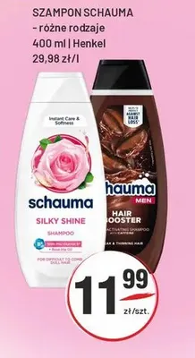 Szampon Schauma Silky Shine promocja w Sedal