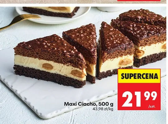 Ciasto Maxi Ciacho promocja w Biedronka