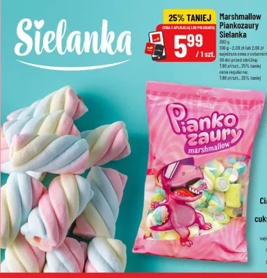 Marshmallow Piankozaury Sielanka promocja w POLOmarket