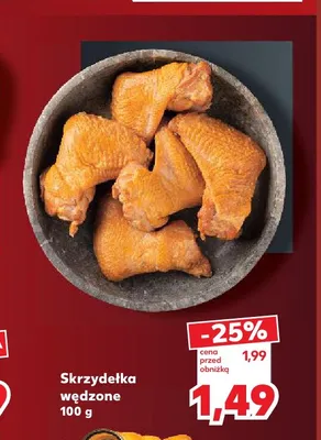 Skrzydełka wędzone promocja w Kaufland